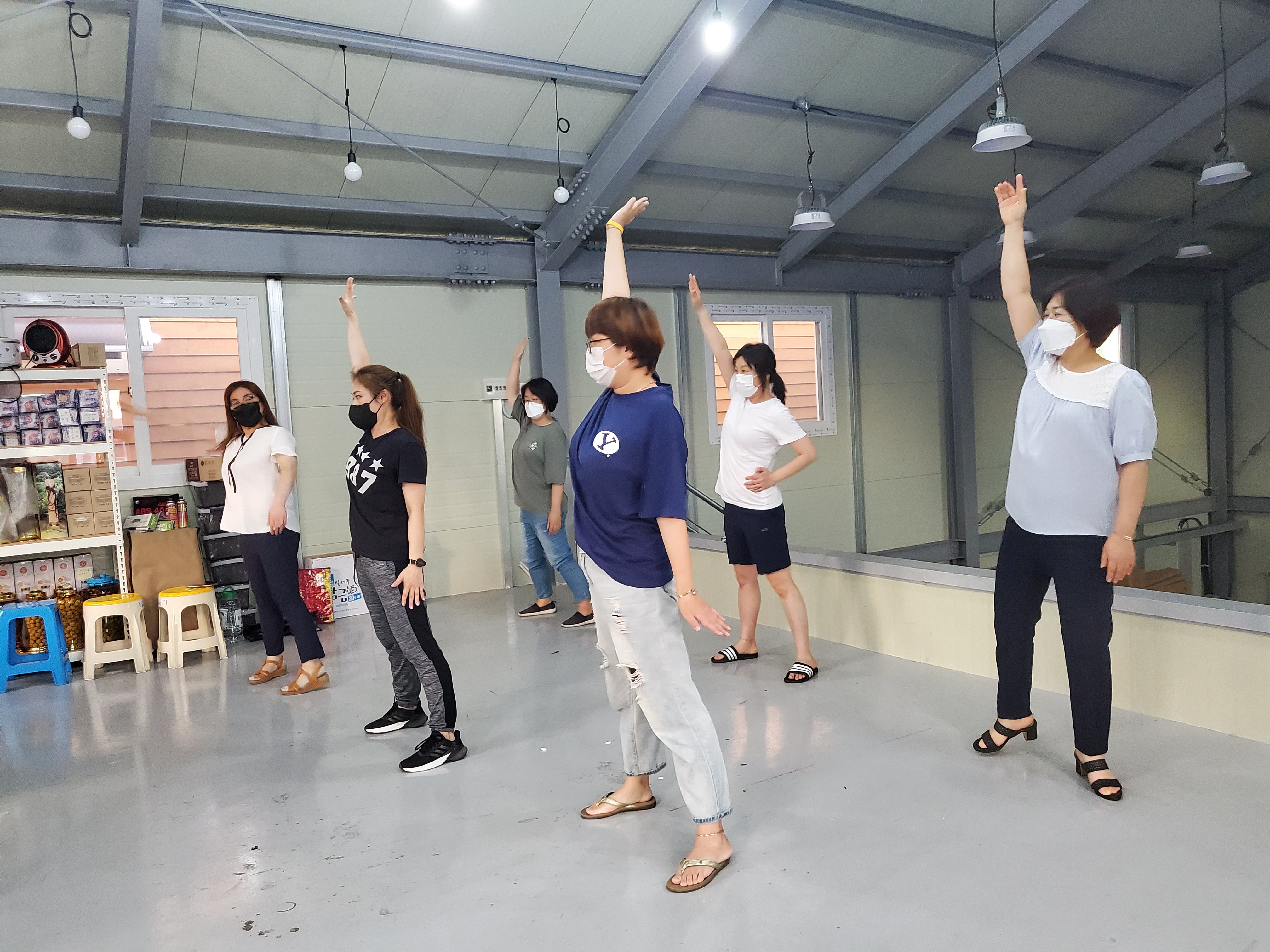 방송댄스 동호회 1차 활동 사진 