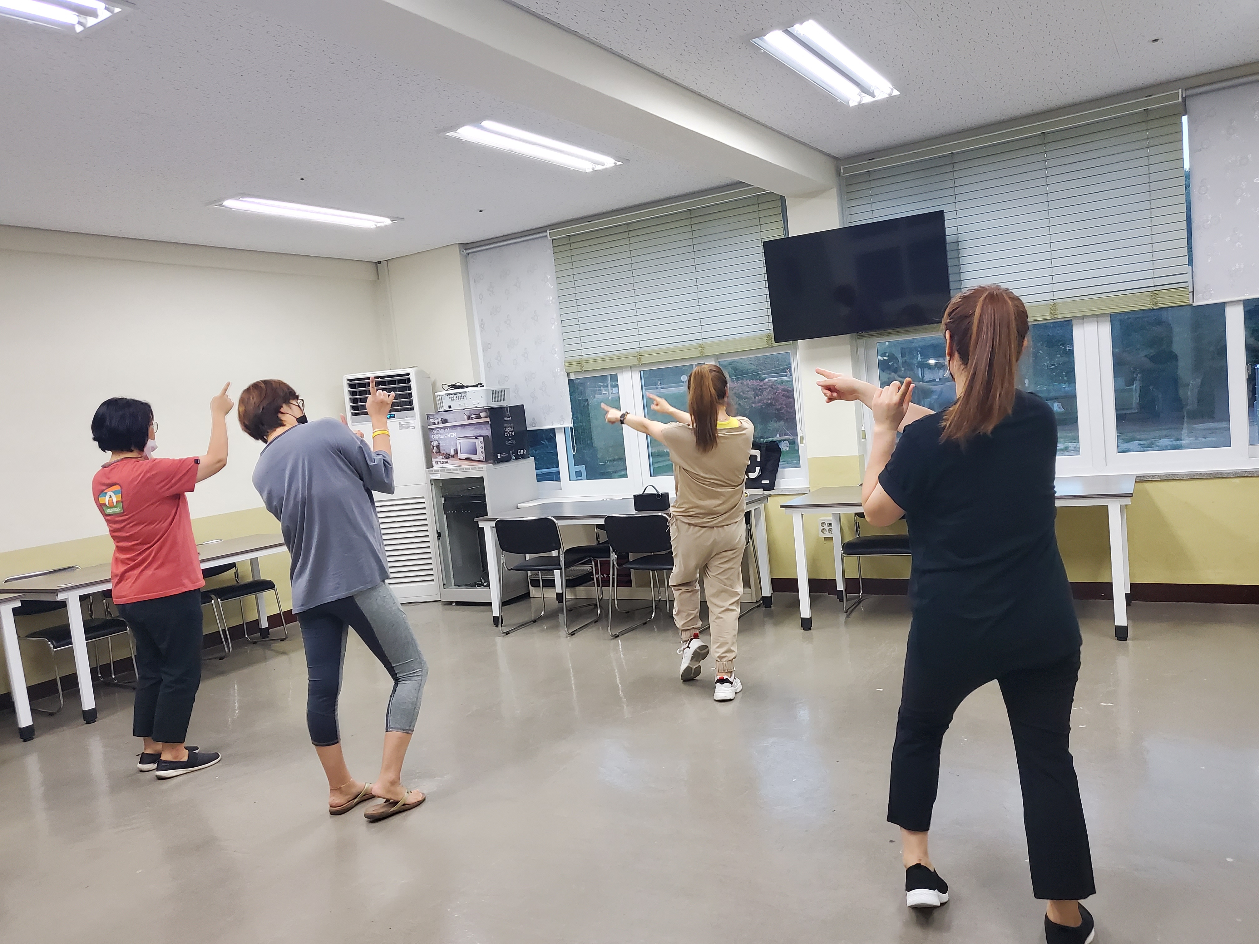 방송댄스 동호회 2차 활동 사진