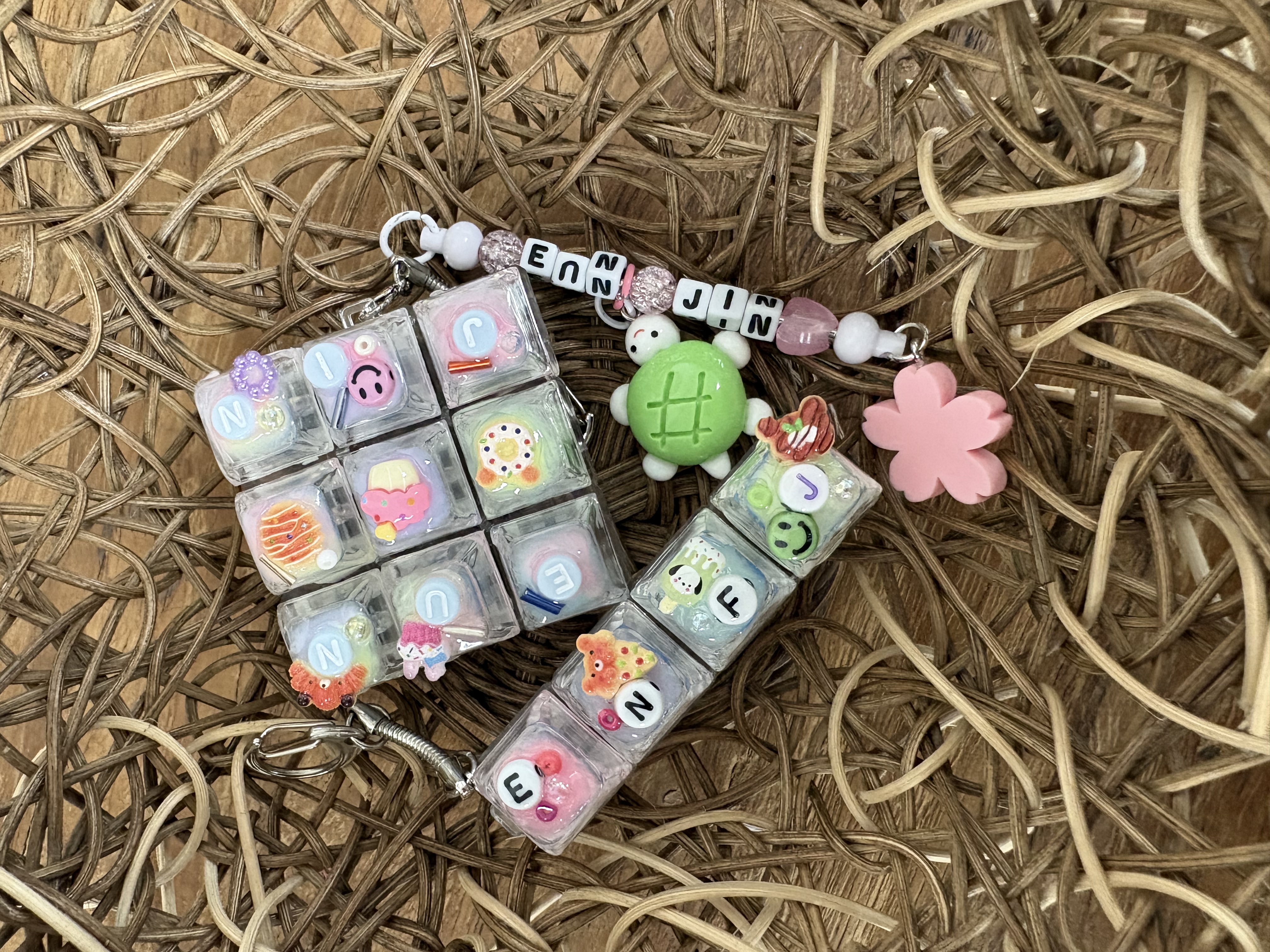 레진 키캡 키링만들기 